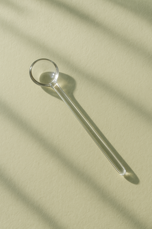Cuillère en verre