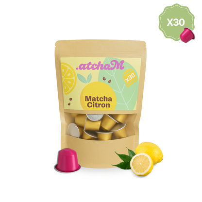 Matcha Citron – 30 Capsules Nespresso®