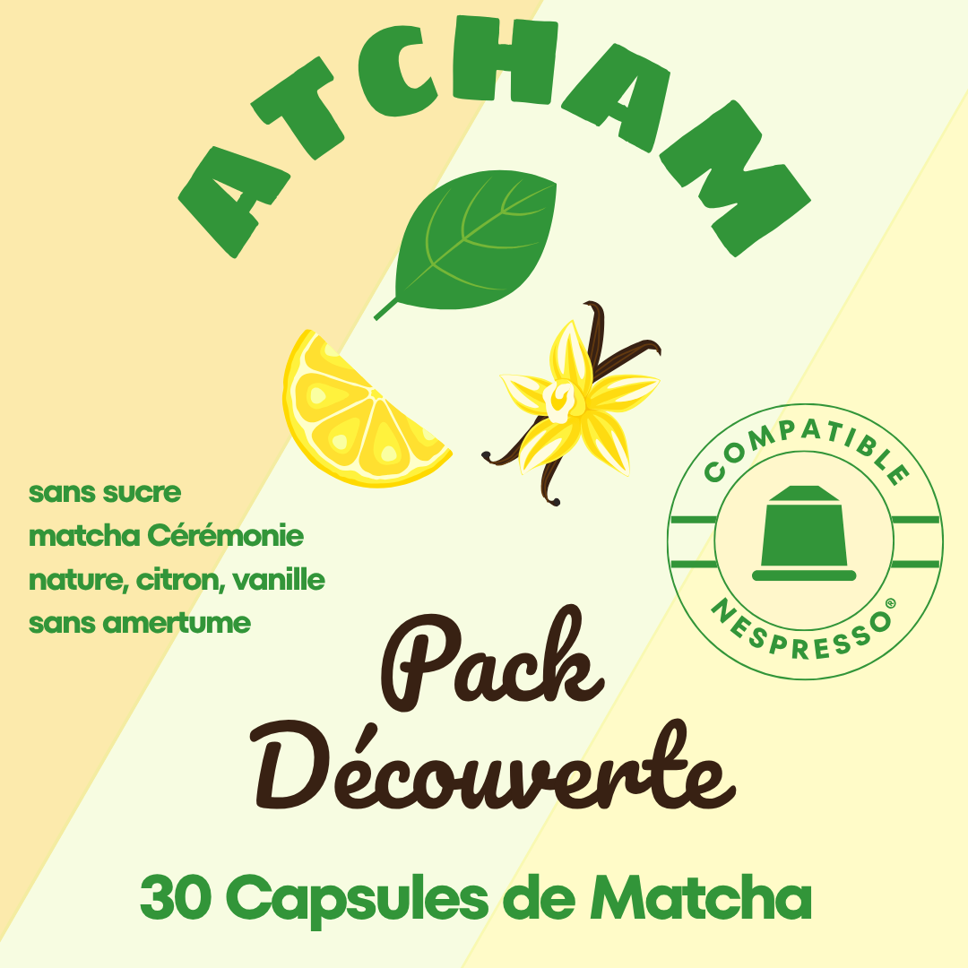 Pack Mix Gourmand – 30 Capsules (Vanille, Citron, Cérémonie Nature)
