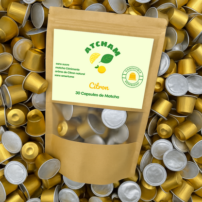 Matcha Citron – 30 Capsules Nespresso®