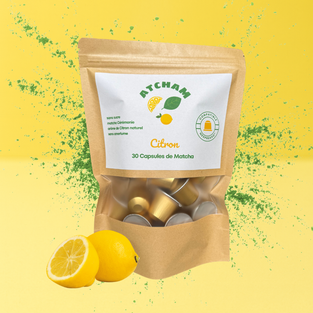 Matcha Citron – 30 Capsules Nespresso®