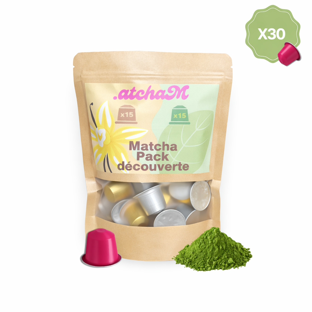 Pack Mix Gourmand – 30 Capsules (Vanille, Cérémonie Nature)