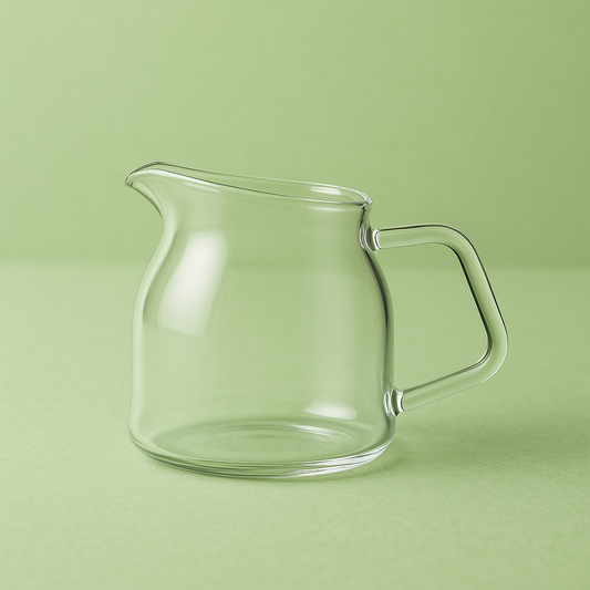 Pot à lait en verre