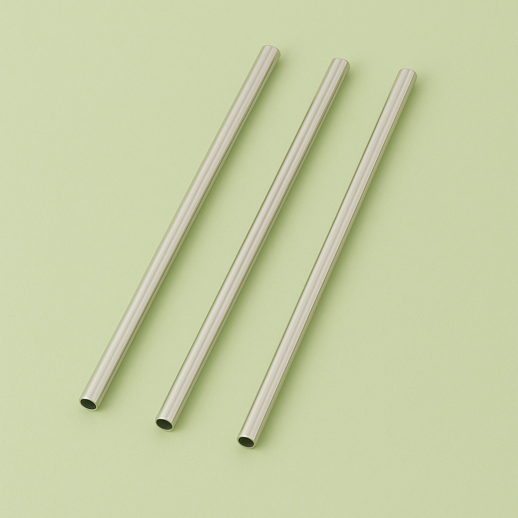 Paille en métal (lot de 3)